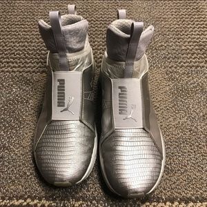 Puma Fierce Metallic Silver Sneaker